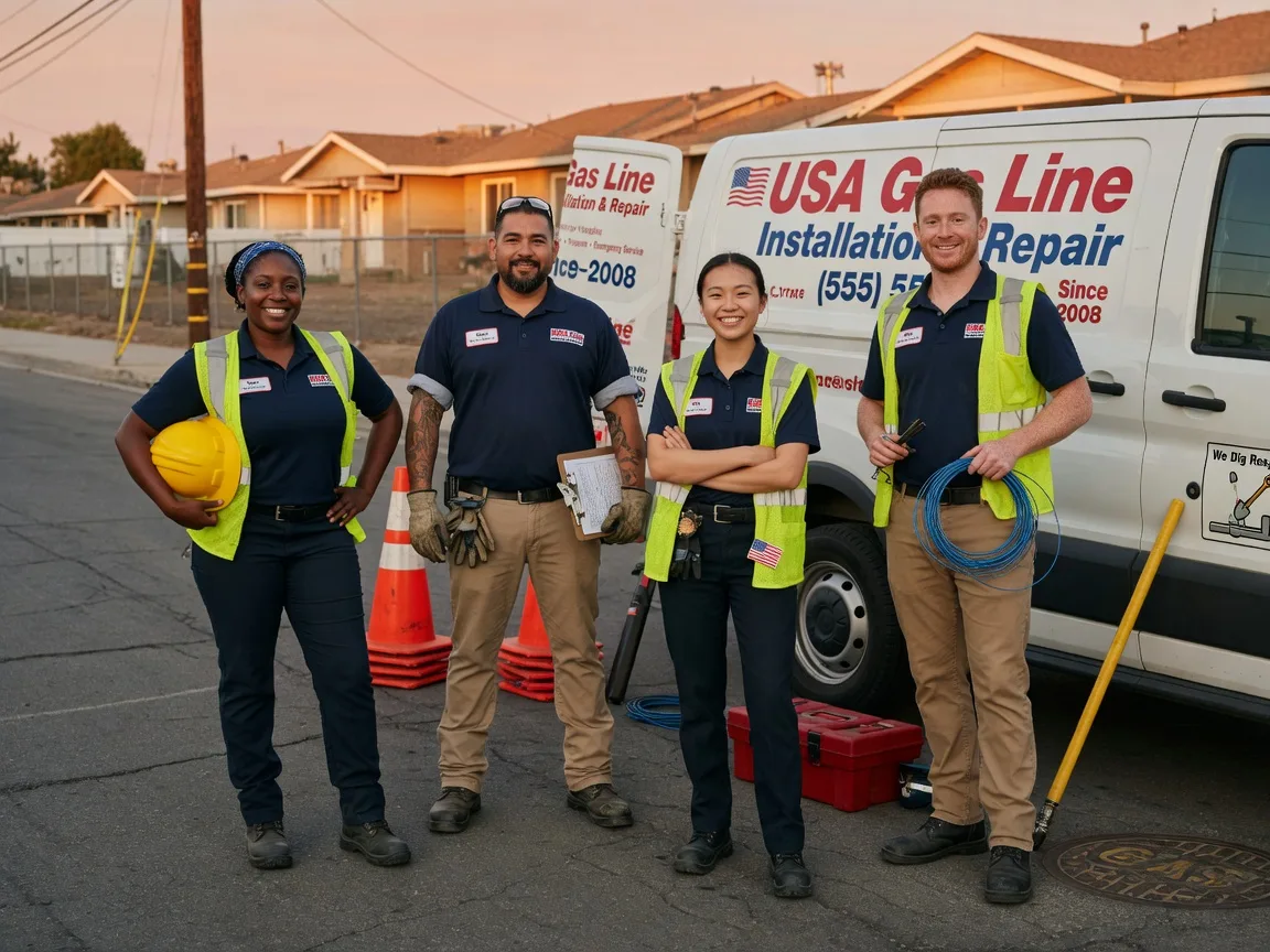 Gas Line Installation company in Venus, TX